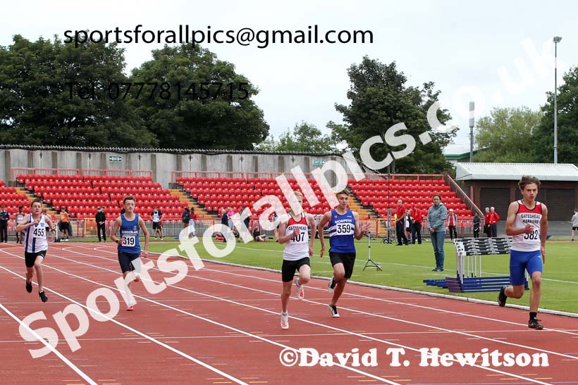 100 metres, 2021 Gateshead Tartan Games. Photo: David T. Hewitson/Sports for All Pics